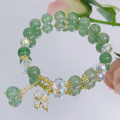 Elegant Crystal Bead Bracelet for Women