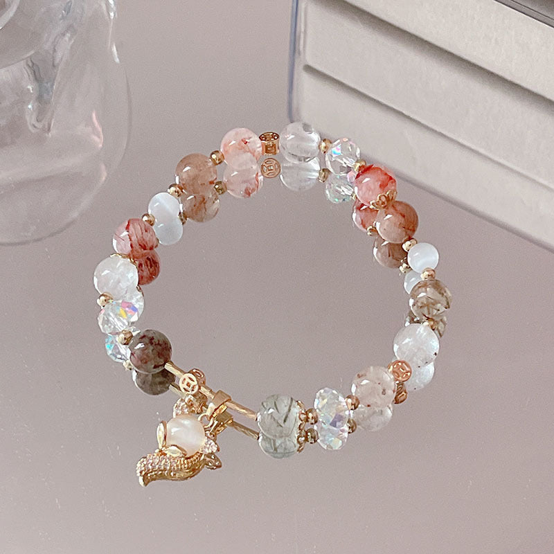 Fox Bathroom Crystal Bracelet