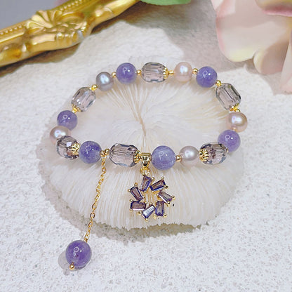 Elegant Crystal Bead Bracelet for Women