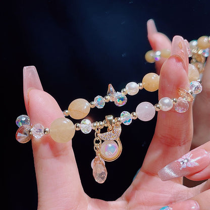 Beautiful Mermaid Tail Pearl Bracelet