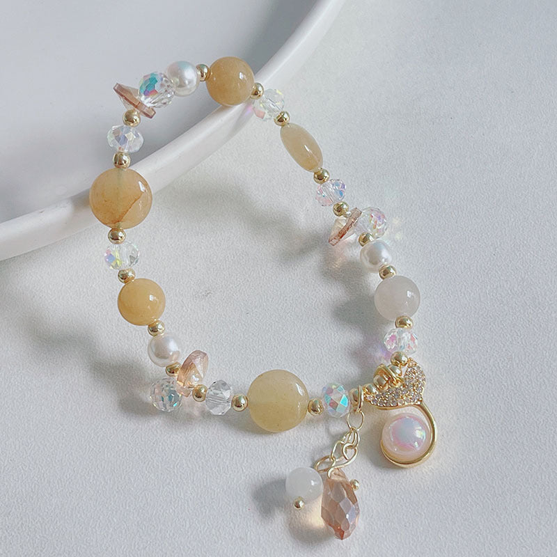 Beautiful Mermaid Tail Pearl Bracelet