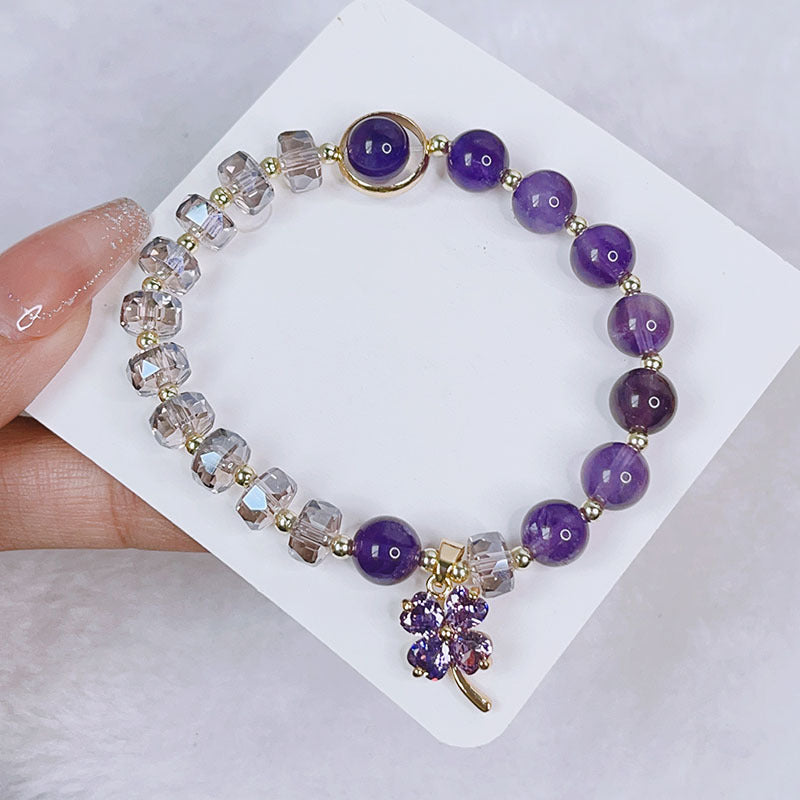 Elegant Crystal Bead Bracelet for Women