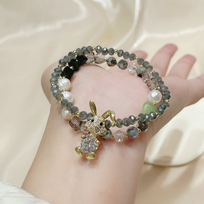 Cute Bunny Bracelet Set for Best Friends