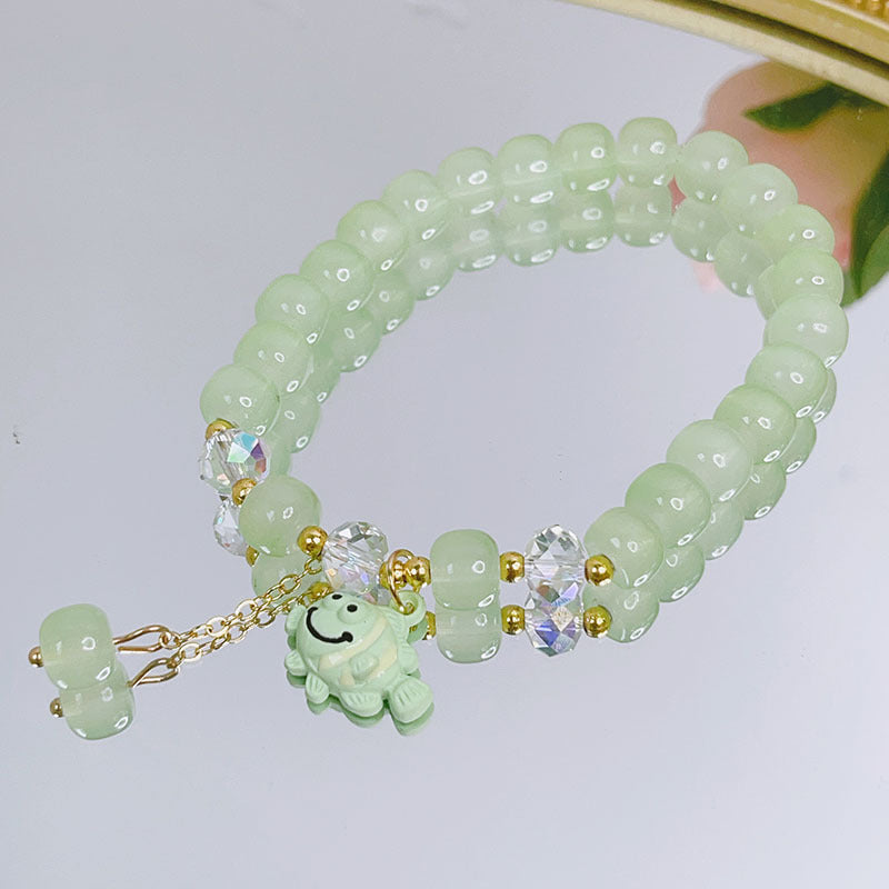 Invincible High Value Small Fresh Bracelet Cute Cartoon Exquisite Girl Series Gift Student Bracelet