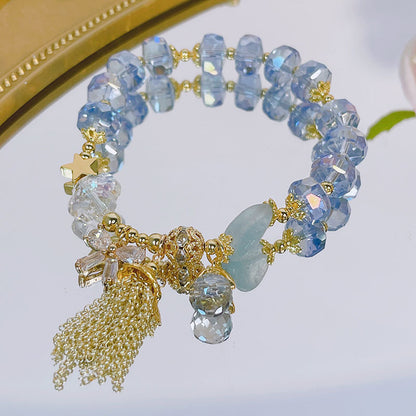 Fresh Crystal Bracelet with Unique Design