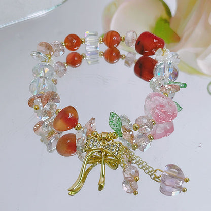 Fresh Crystal Bracelet with Unique Design