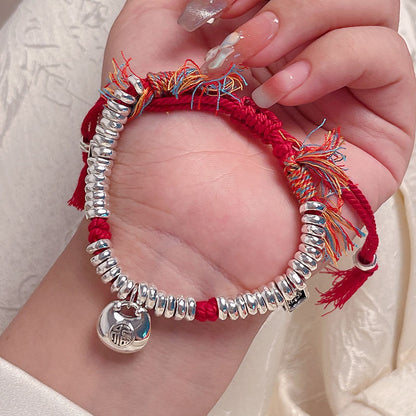 Traditional Tibetan Silver Bracelet for Women