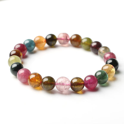 Natural Rainbow Tourmaline Bracelet