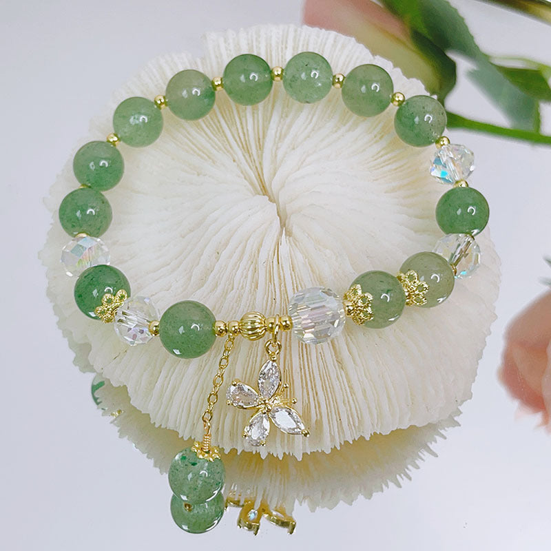 Elegant Crystal Bead Bracelet for Women