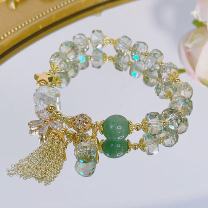 Fresh Crystal Bracelet with Unique Design