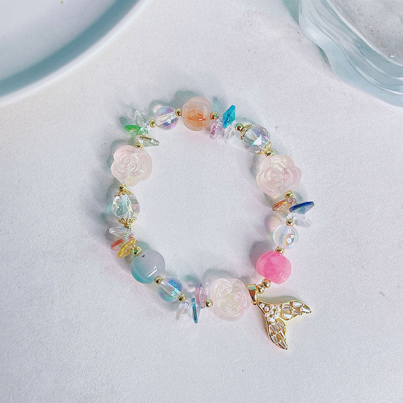 Colorful Mermaid Tail Bracelet - Fashionable Gift for Besties