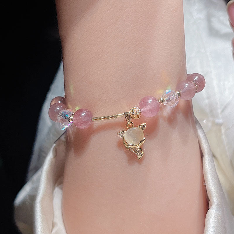 Fox Bathroom Crystal Bracelet