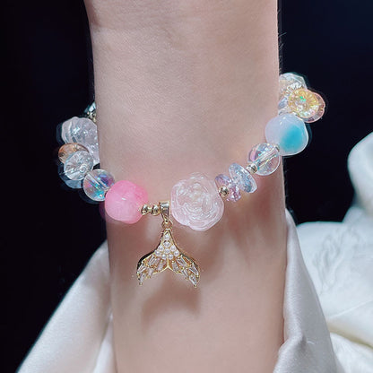 Colorful Mermaid Tail Bracelet - Fashionable Gift for Besties