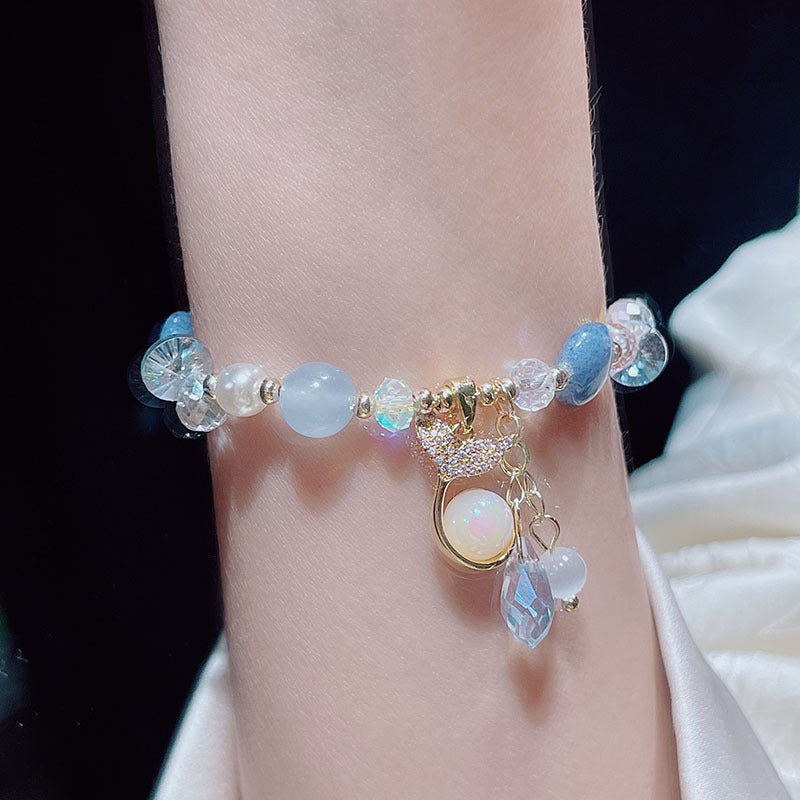 Beautiful Mermaid Tail Pearl Bracelet