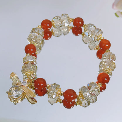 Fresh Crystal Bracelet with Unique Design