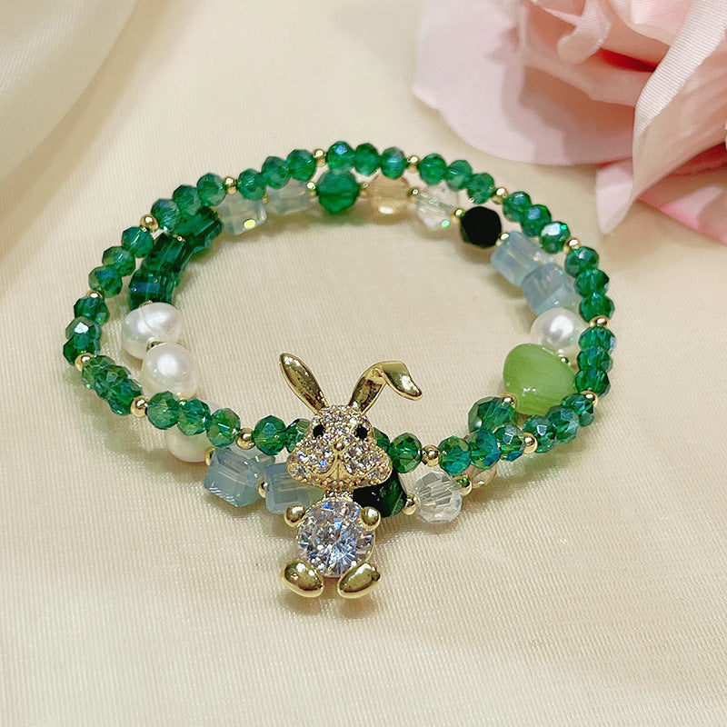 Cute Bunny Bracelet Set for Best Friends