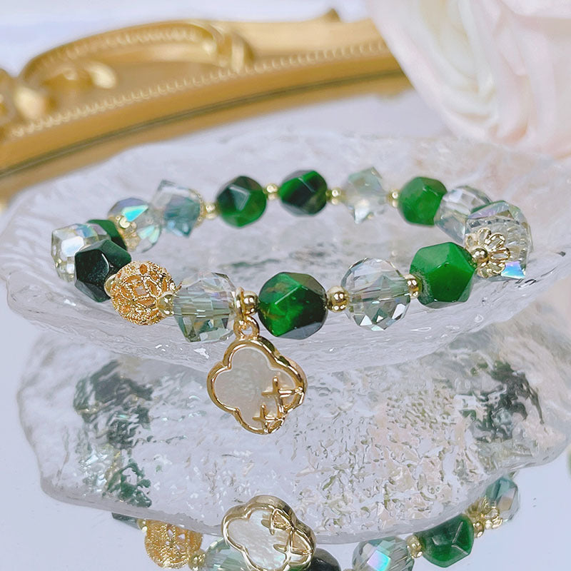 Fresh Crystal Bracelet with Unique Design