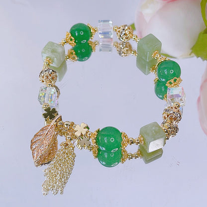 Fresh Crystal Bracelet with Unique Design