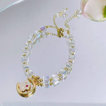 Fresh Crystal Bracelet with Unique Design