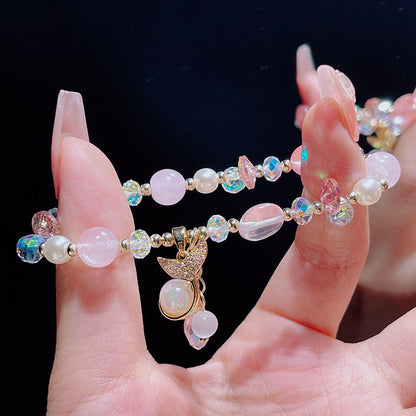 Beautiful Mermaid Tail Pearl Bracelet