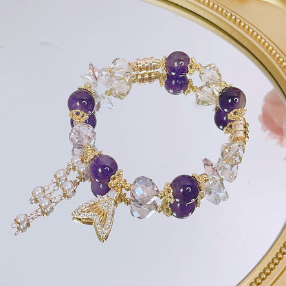 Dreamy Mermaid Tail Crystal Bracelet - Exquisite Design for Girlfriend or Bestie