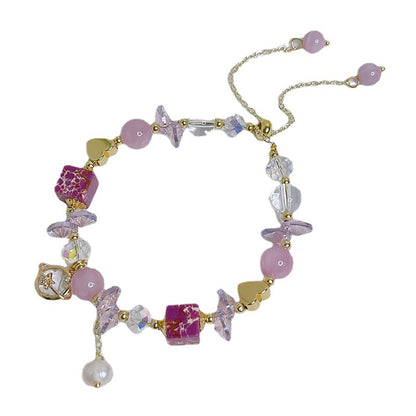 Ethereal Forest Fairy Gemstone Bracelet