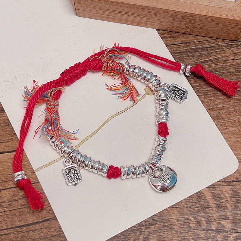 Traditional Tibetan Silver Bracelet for Women