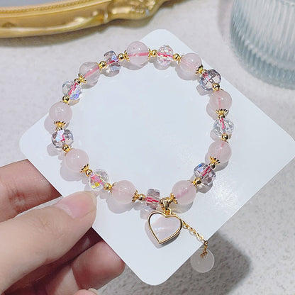 Elegant Crystal Bead Bracelet for Women