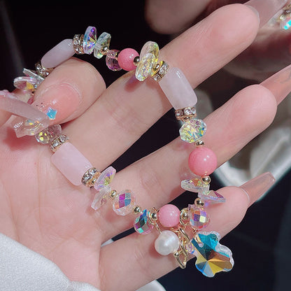 Cute Crystal Bear Bracelet