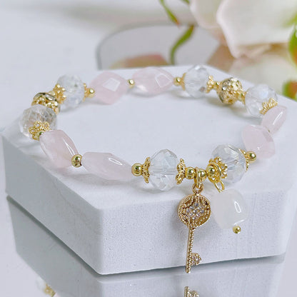 Fresh Crystal Bracelet with Unique Design