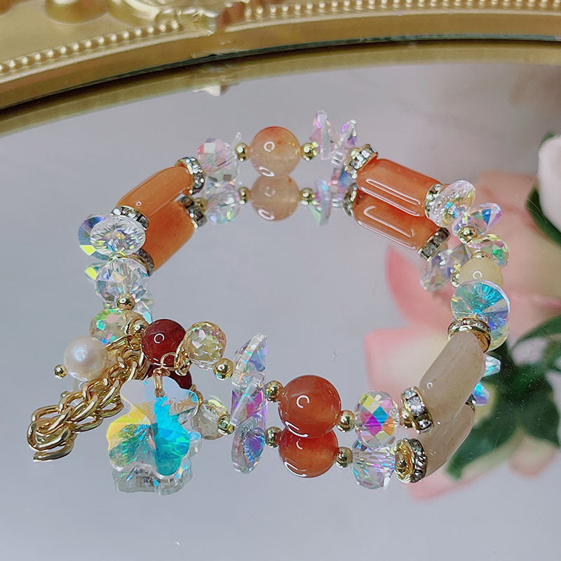 Cute Crystal Bear Bracelet