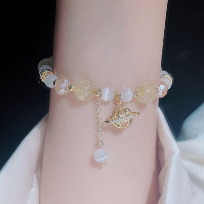 Natural Crystal Handcrafted Bracelet Gift