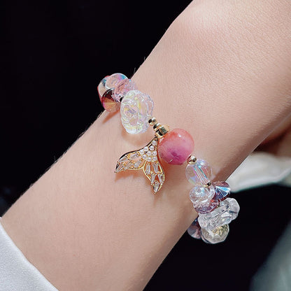 Colorful Mermaid Tail Bracelet - Fashionable Gift for Besties