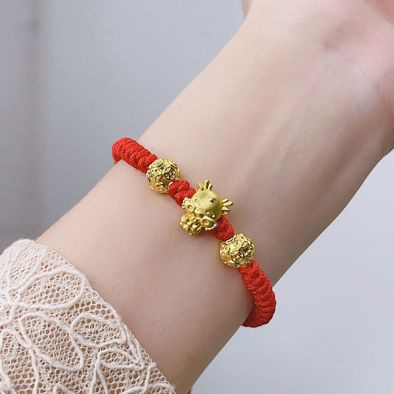 Lucky Dragon Handmade Bracelet for Year of the Dragon