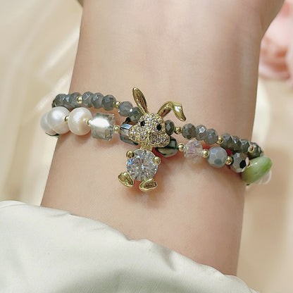 Cute Bunny Bracelet Set for Best Friends