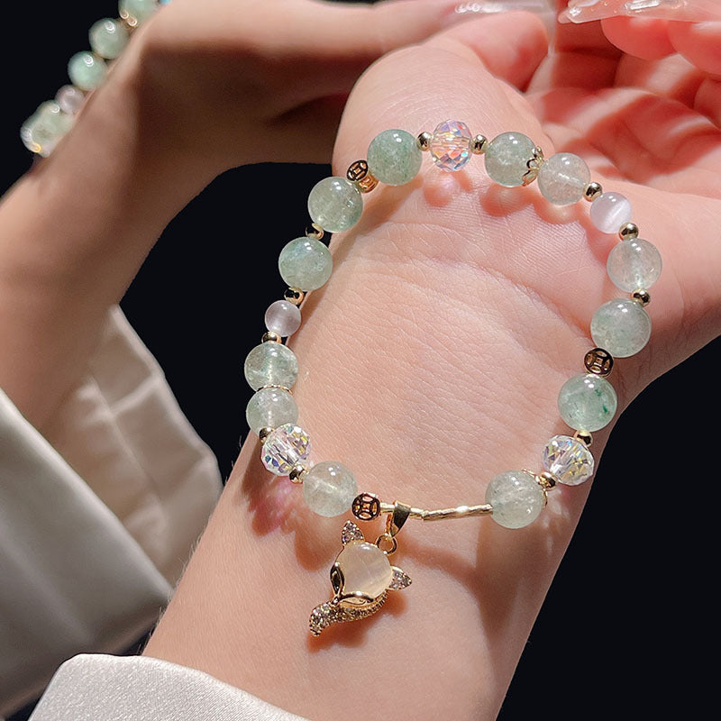 Fox Bathroom Crystal Bracelet