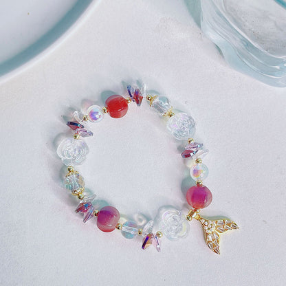 Colorful Mermaid Tail Bracelet - Fashionable Gift for Besties