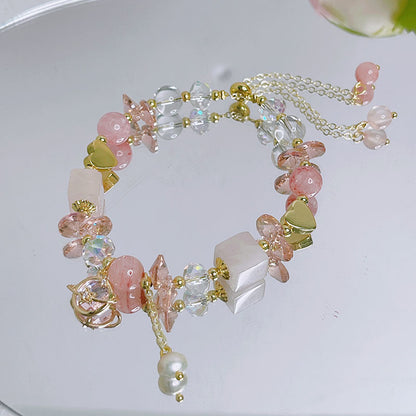 Ethereal Forest Fairy Gemstone Bracelet