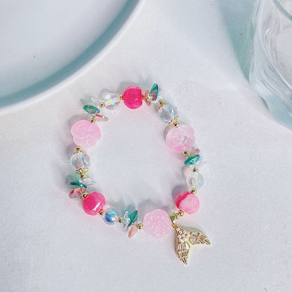 Colorful Mermaid Tail Bracelet - Fashionable Gift for Besties