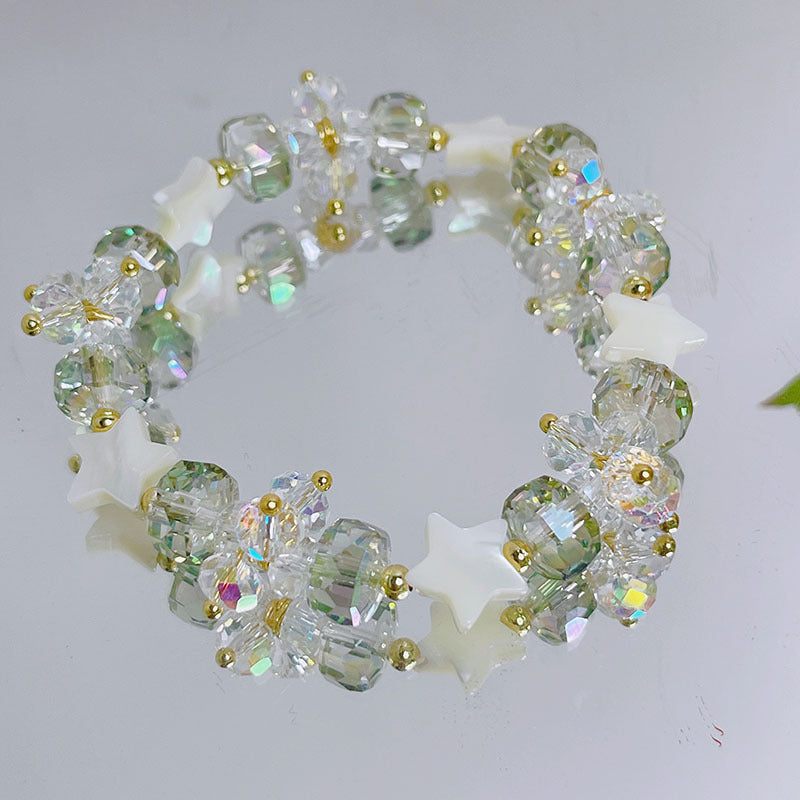 Fresh Crystal Bracelet with Unique Design