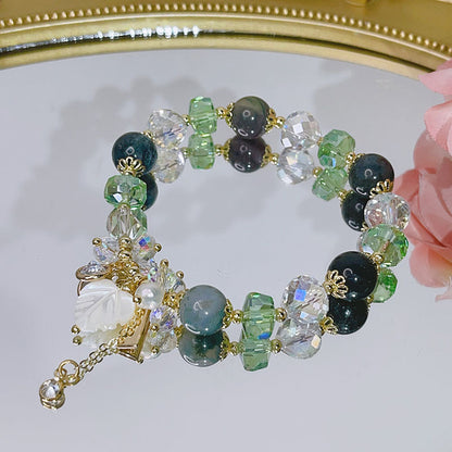 Crystal Natural Stone Design Bracelet