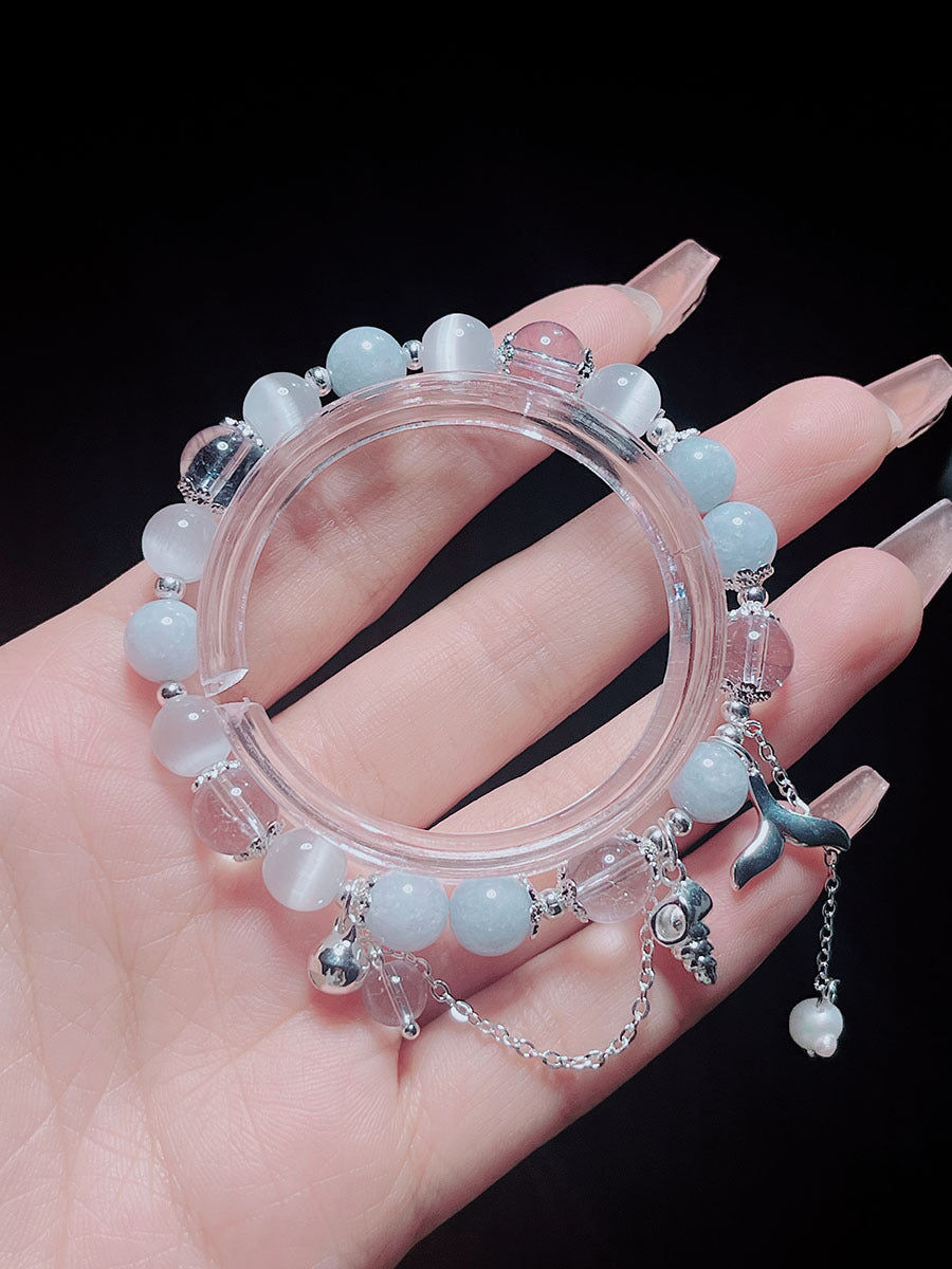 Cat's Eye Stone Bracelet