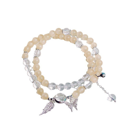 Luckystone Cat Eye Bead Bracelet