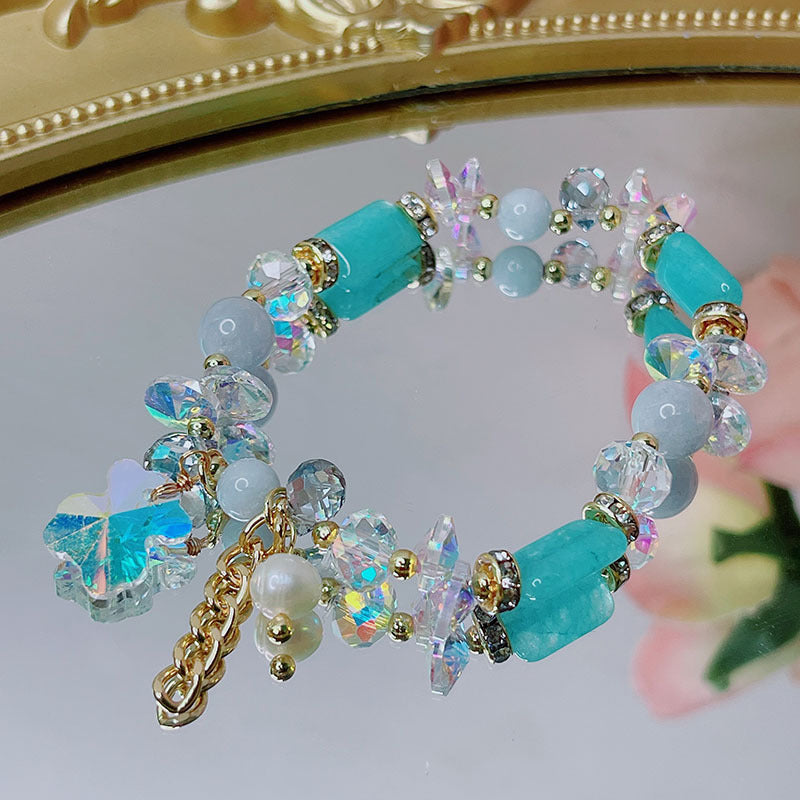 Cute Crystal Bear Bracelet