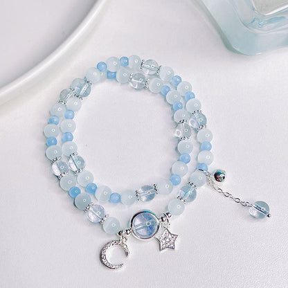 Luckystone Cat Eye Bead Bracelet