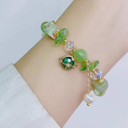 Ethereal Forest Fairy Gemstone Bracelet