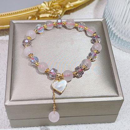 Elegant Crystal Bead Bracelet for Women