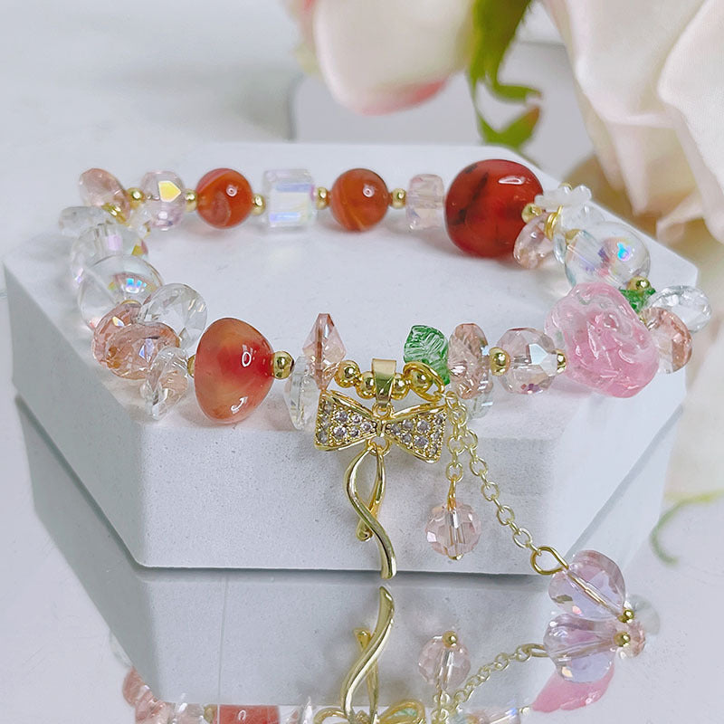 Fresh Crystal Bracelet with Unique Design