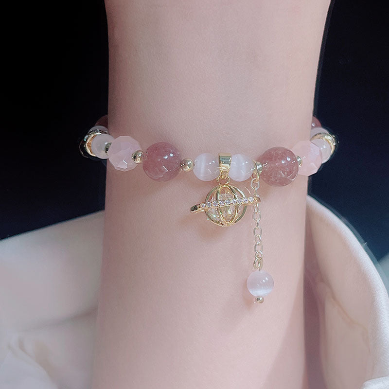 Natural Crystal Handcrafted Bracelet Gift