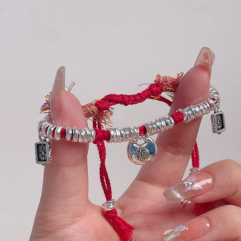 Traditional Tibetan Silver Bracelet for Women